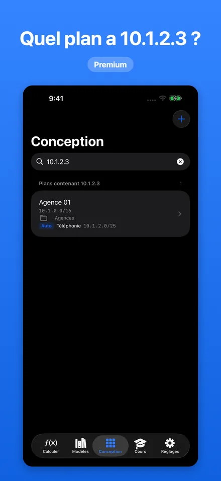 Quel plan a 10.1.2.3 ?