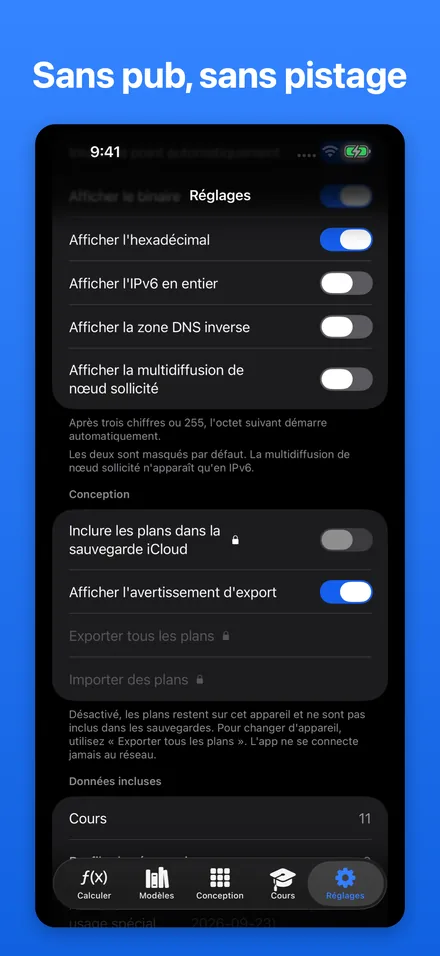 Sans pub, sans pistage