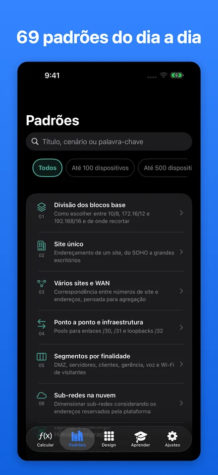 69 padrões do dia a dia