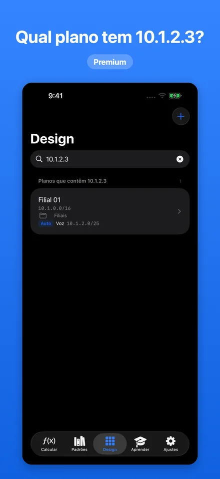 Qual plano tem 10.1.2.3?